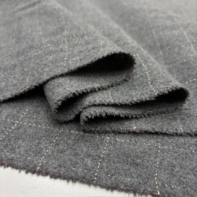 Gri Ekoseli Yumuşak Flanel Kumaş SRVT