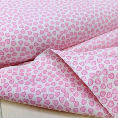 Minik Pembe Kalpli Poplin Kumaş AYT
