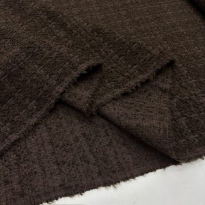 Zara Cotton Şanel Kumaş Kahverengi