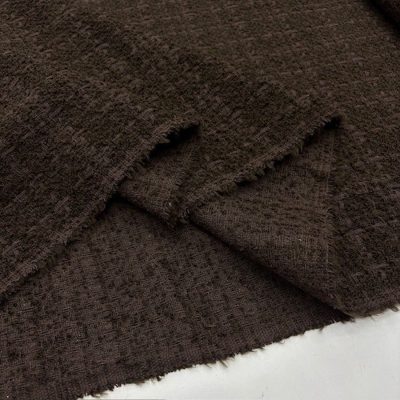 Zara Cotton Şanel Kumaş Kahverengi