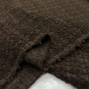 Zara Cotton Şanel Kumaş Kahverengi