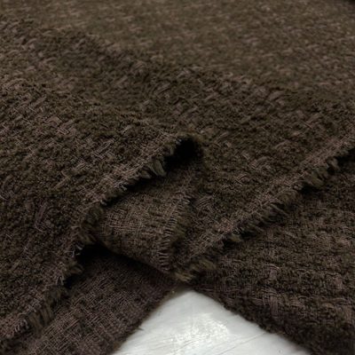 Zara Cotton Şanel Kumaş Kahverengi
