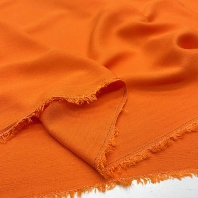 Bürümcük Viskos Şile Bezi Kumaş Orange