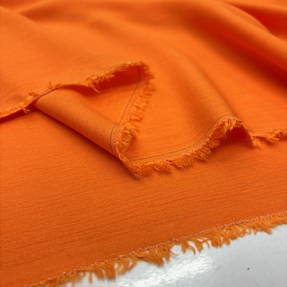 Bürümcük Viskos Şile Bezi Kumaş Orange