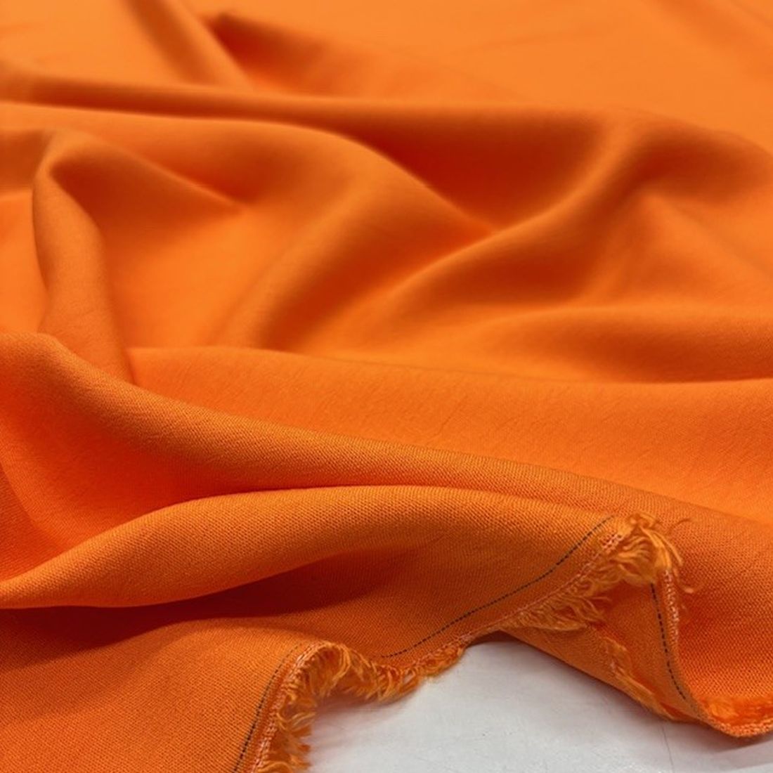 Bürümcük Viskos Şile Bezi Kumaş Orange