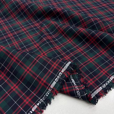 Yılbaşı Scotch Ekose Gabardin Kumaş