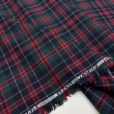 Yılbaşı Scotch Ekose Gabardin Kumaş