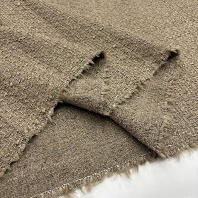Zara Cotton Chanel Kumaş Vizon
