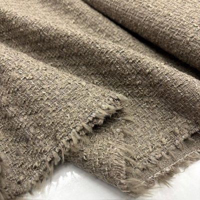 Zara Cotton Chanel Kumaş Vizon