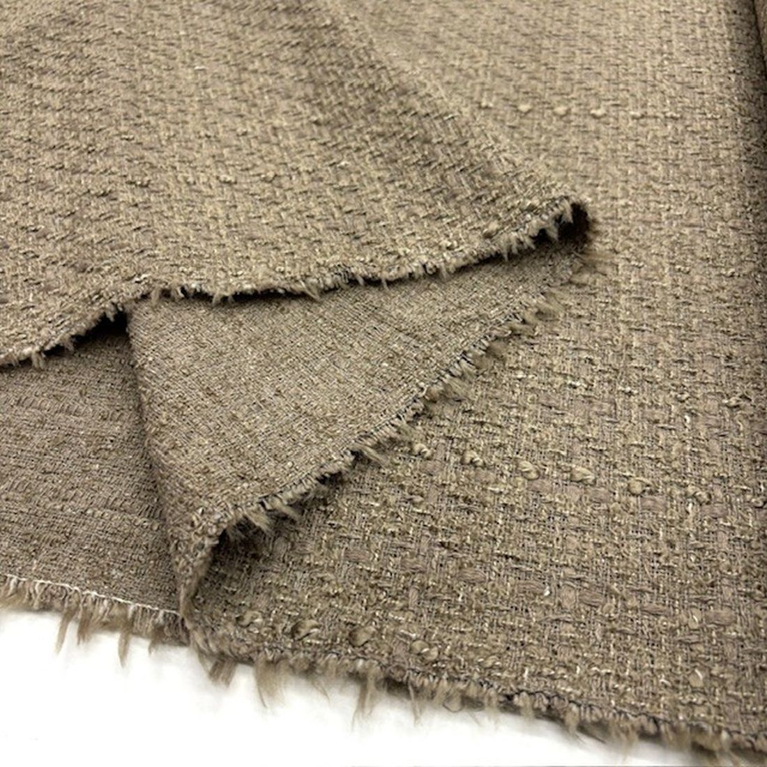 Zara Cotton Chanel Kumaş Vizon