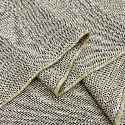 Vintage Yünlü Bej Tweed Kumaş GK