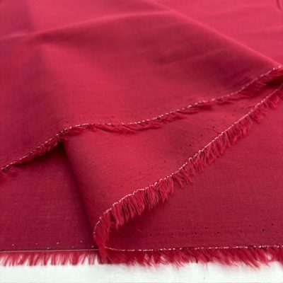 Bordo 100% Pamuk Vual Kumaş