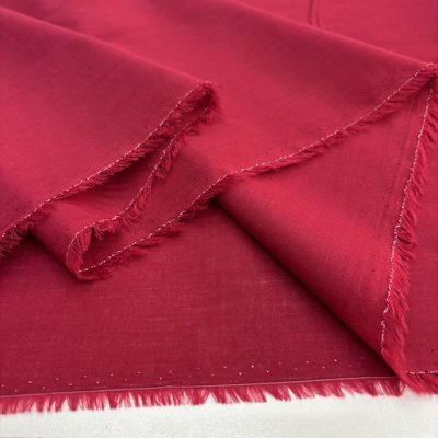 Bordo 100% Pamuk Vual Kumaş