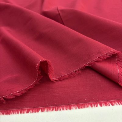 Bordo 100% Pamuk Vual Kumaş
